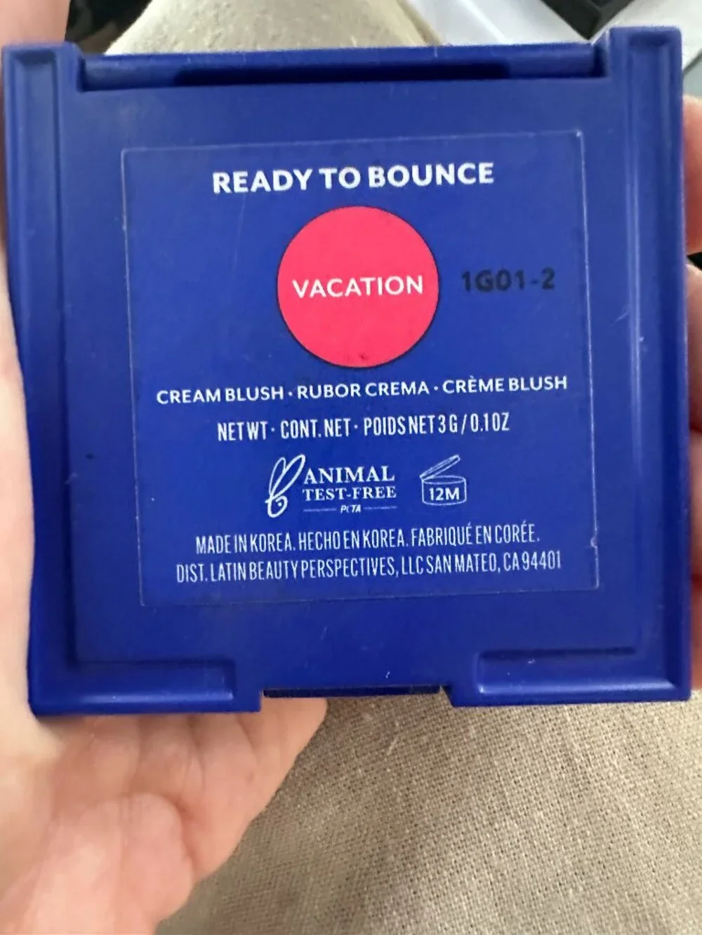 Treslúce Beauty Ready to Bounce Cream Blush - Vacation
